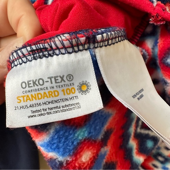 Lands End Women’s Size Large Heritage Quarter Snap Fleece Pullover Sweater Top - Picture 11 of 12